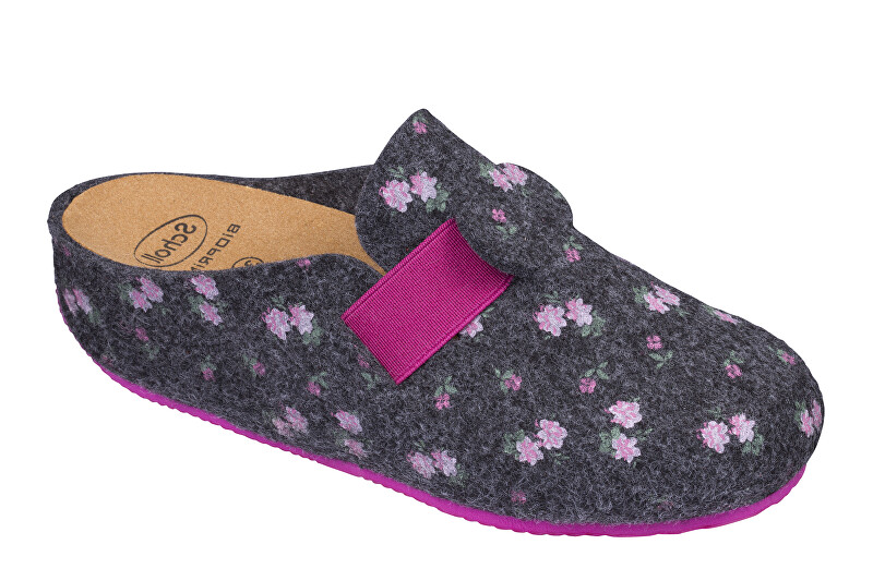 Scholl Zdravotní obuv - LARETH Dk Grey/Fuchsia 38