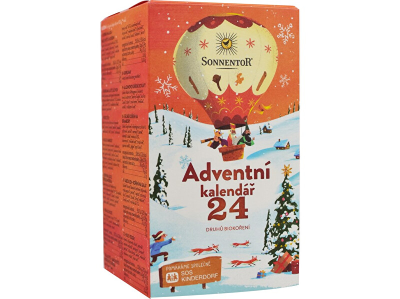 Zobrazit detail výrobku Sonnentor Bio Adventní kalendář koření 24 druhů 116g Zobrazit detail výrobku Sonnentor Bio Adventní kalendář koření 24 druhů 116g