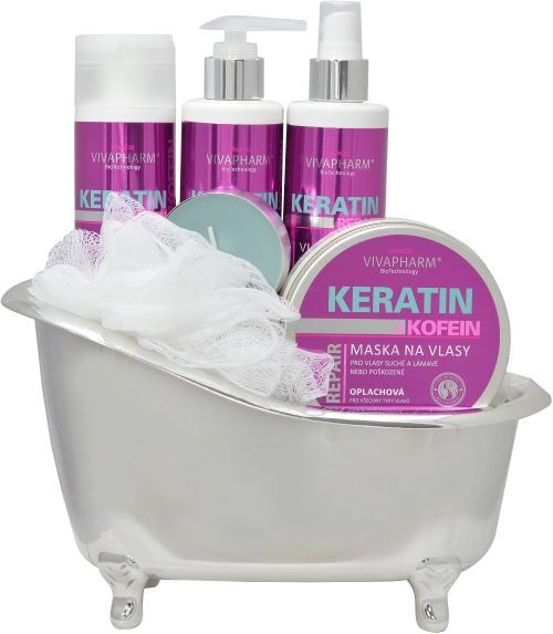 Vivapharm Darčekové balenie Keratin v dekoratívnom obale