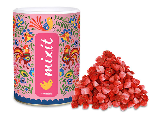 Mixit Jahoda - Křupavé kostičky 50 g