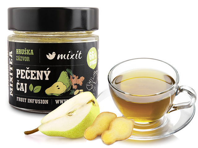 Mixit Pečený čaj Mixitea - Hruška a zázvor 195 g