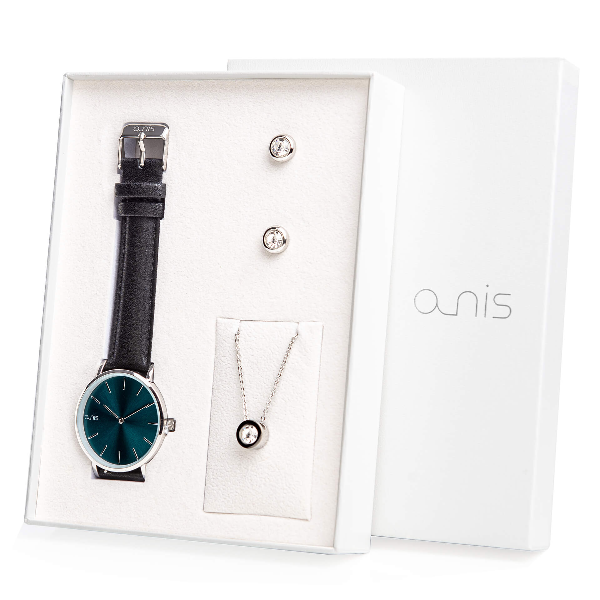 A-NIS -  Set hodinek, náhrdelníku a náušnic AS100-08