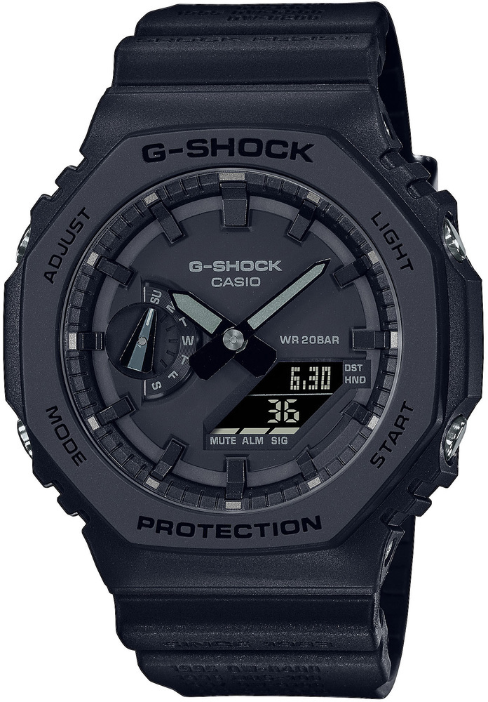 Casio G-Shock Original Carbon Core Guard GA-2140RE-1AER 40th Anniversary REMASTER BLACK (619)