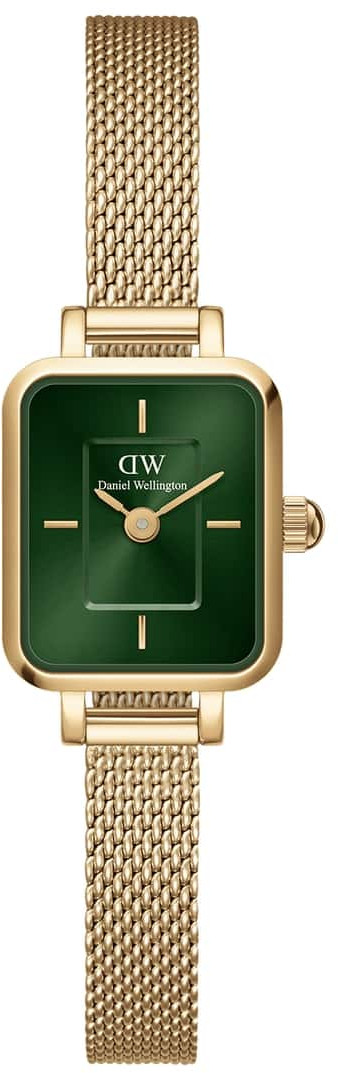 Daniel Wellington Micro Quadro Mini Evergold Emerald DW00100653