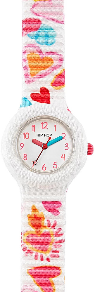 Hip Hop Dětské hodinky Kids Fun Color Heart HWU1180