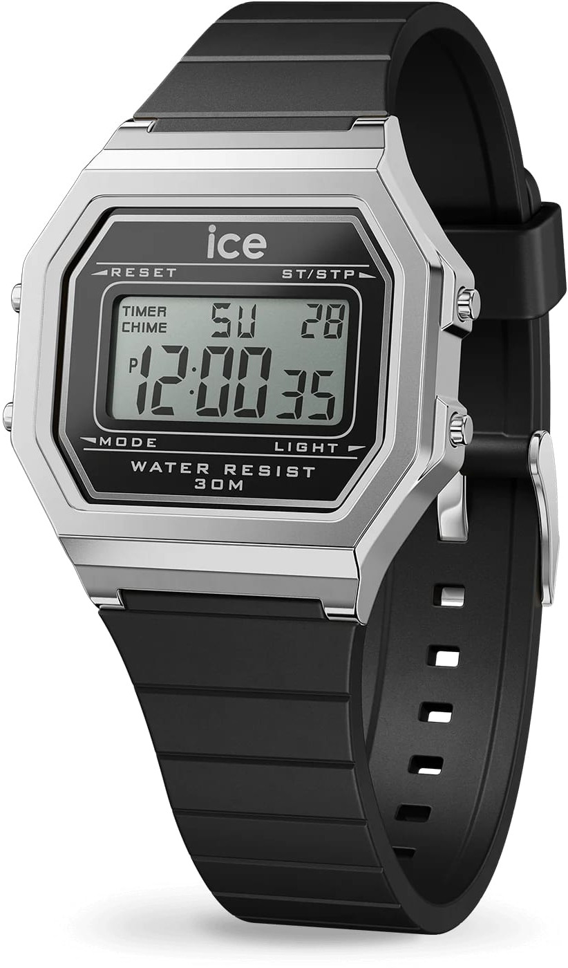 Ice Watch -  ICE Digit Retro Black Silver 022063