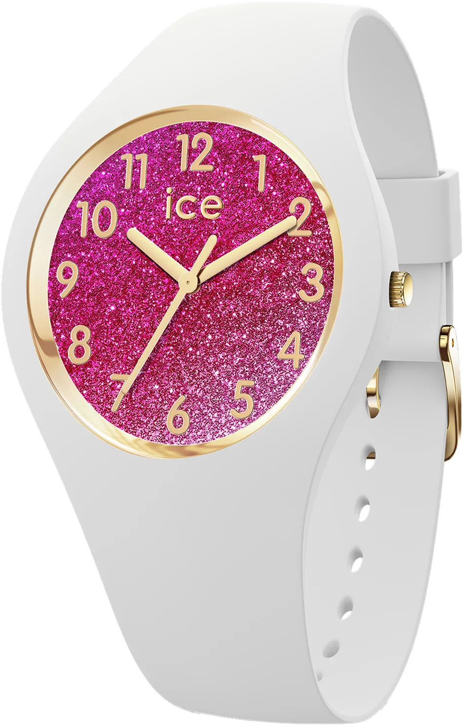 Ice Watch ICE Glitter White Pink 022572