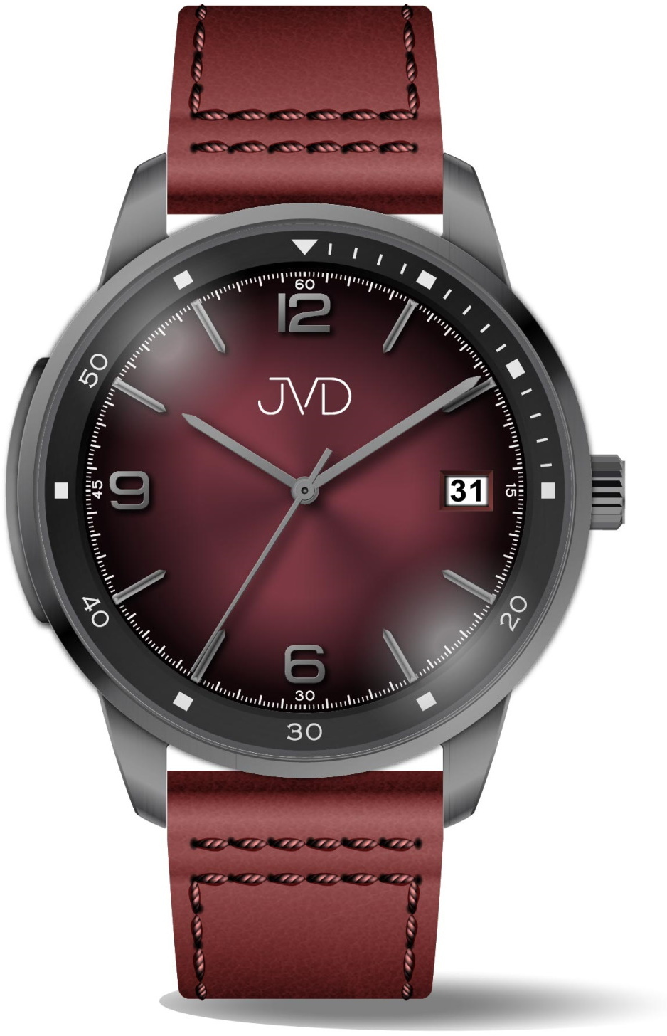 JVD Analogové hodinky JC417.2