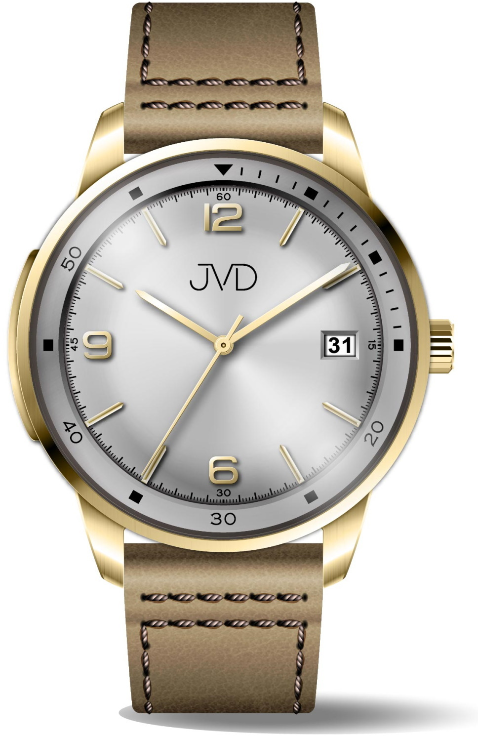 JVD Analogové hodinky JC417.4
