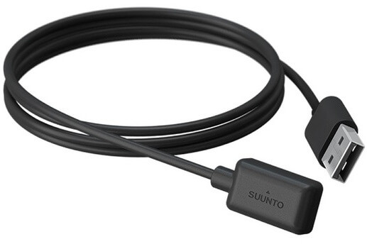 Suunto Nabíjecí magnetický USB kabel pro Spartan Ultra/Sport/Wrist HR, Suunto 9 Black
