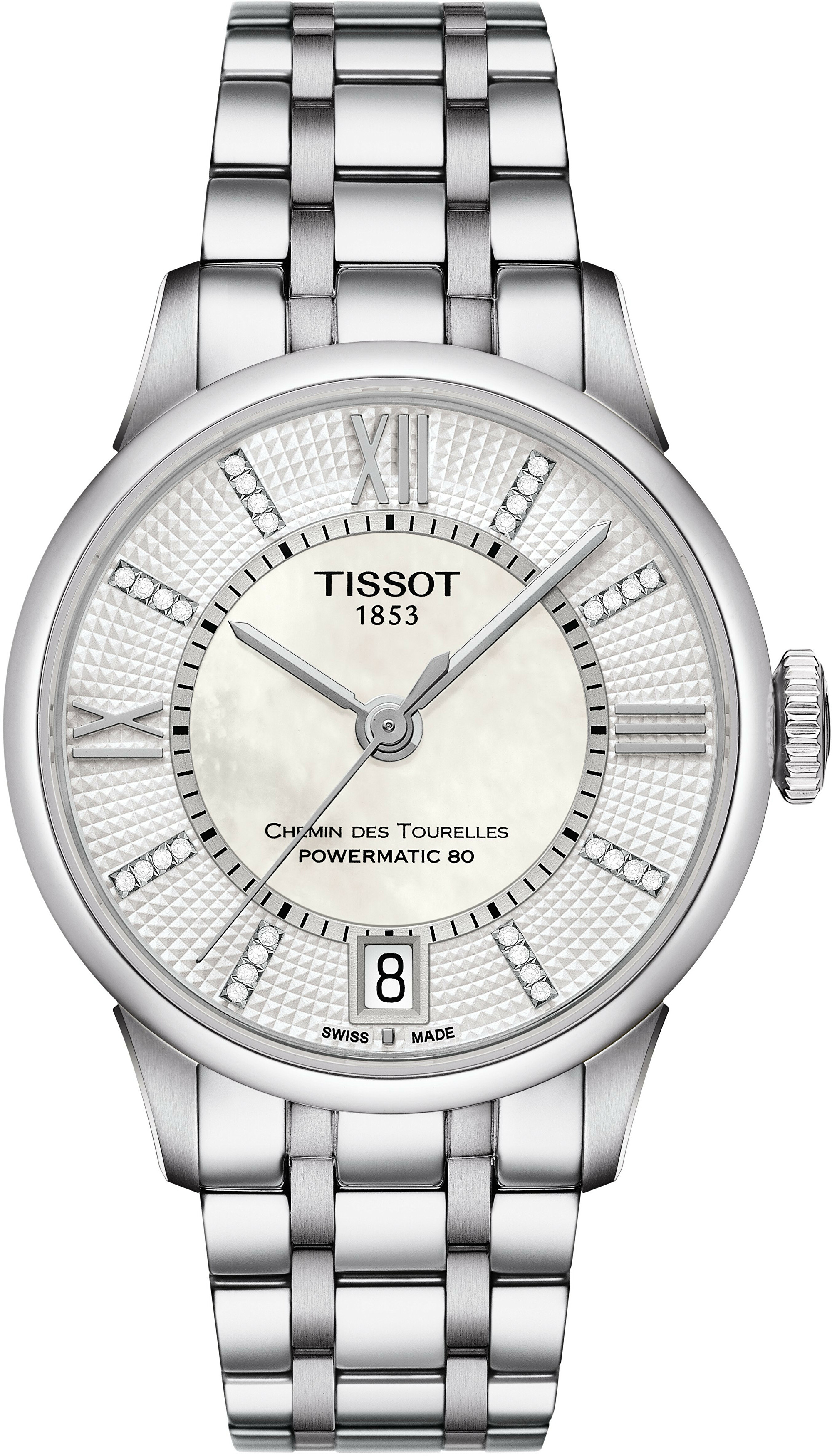 Tissot T-Classic Chemin des Tourelles Powermatic 80 T099.207.11.116.00 s diamanty
