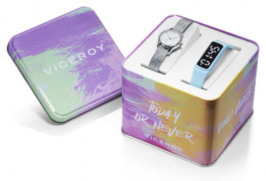 Viceroy Dárkový set dětské hodinky Sweet + fitness náramek 401254-95