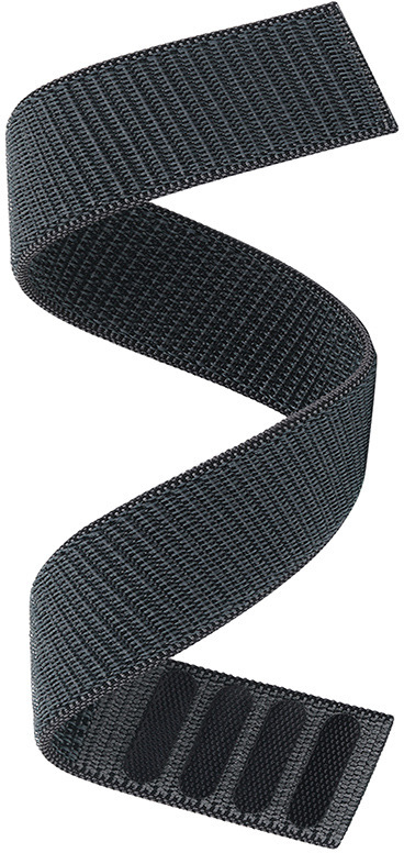 4wrist -  20mm nylon loop Garmin Fenix 5s 7s 5s plus straps grey