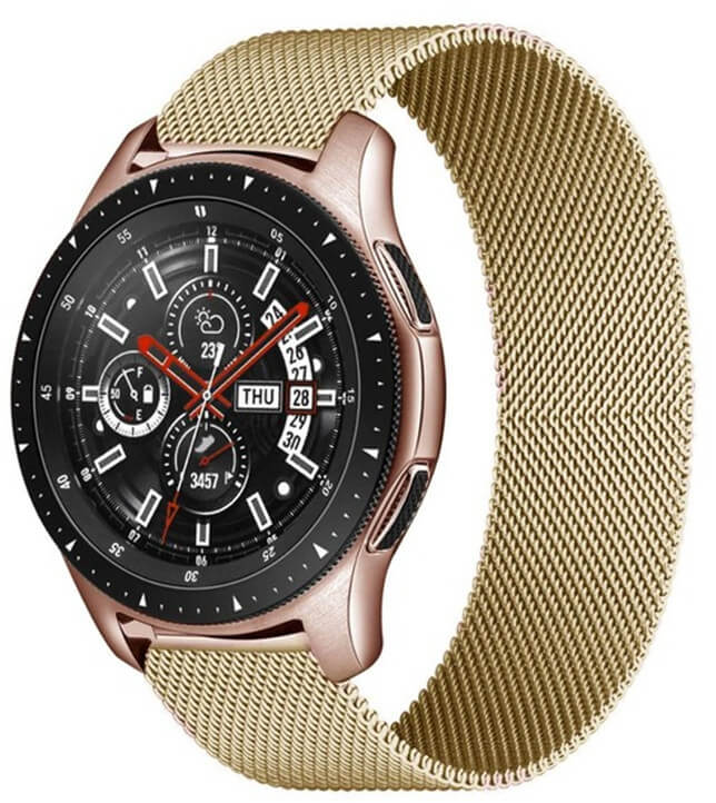 4wrist Milánský tah pro Samsung Galaxy Watch 6/5/4 - Gold