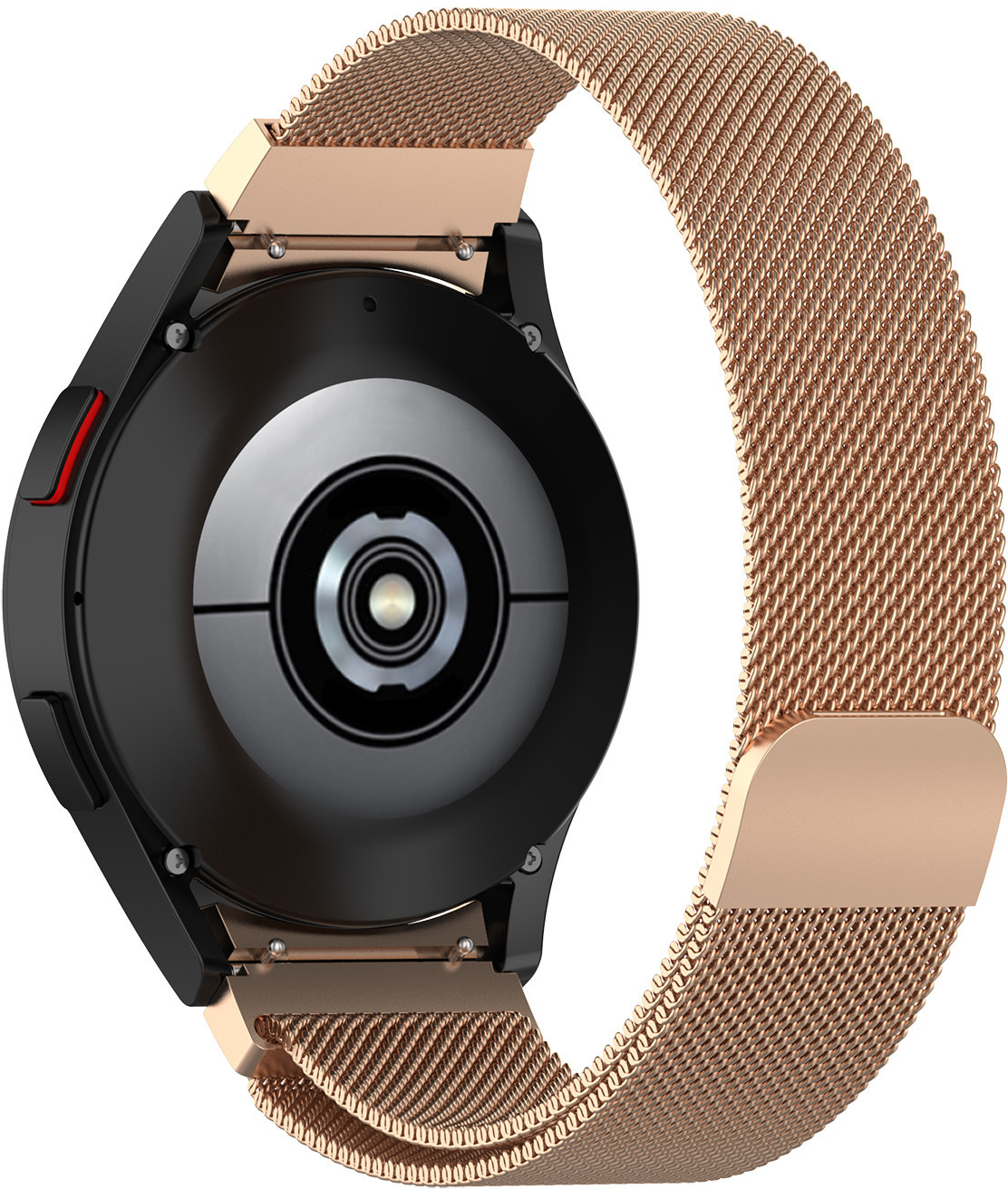 4wrist -  Milánský tah s magnetickým zapínáním pro Samsung Galaxy Watch 6/5/4 - Rose Gold