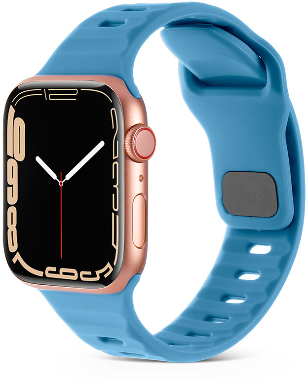 4wrist -  Silikonový řemínek pro Apple Watch - Light Blue 38/40/41 mm