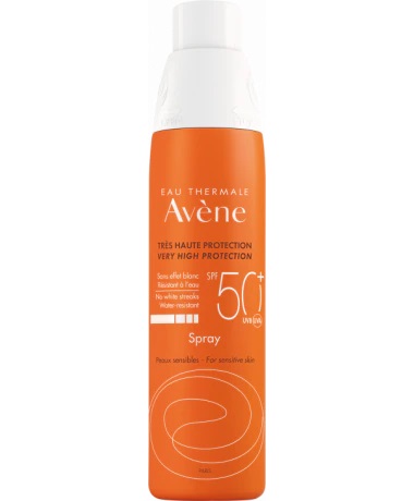 Avène Ochranný sprej na obličej a tělo SPF 50+ (Very High Protection Spray) 200 ml
