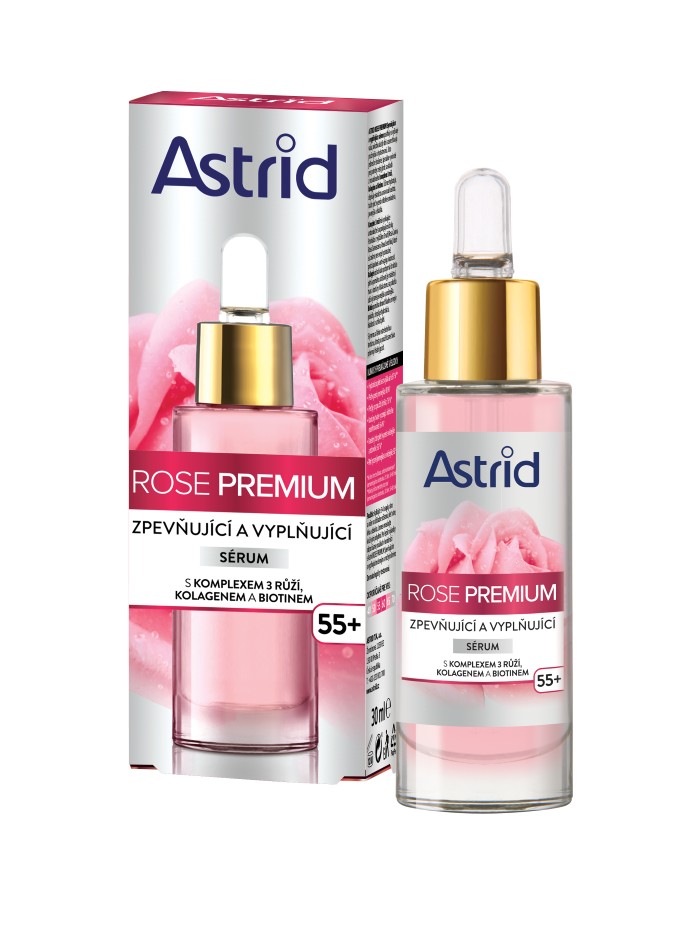 Astrid Spevňujúce a vypĺňajúce sérum Rose Premium (Serum) 30 ml