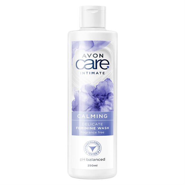 Avon Neparfémovaný gel pro intimní hygienu Calming (Delicate Feminine Wash) 250 ml