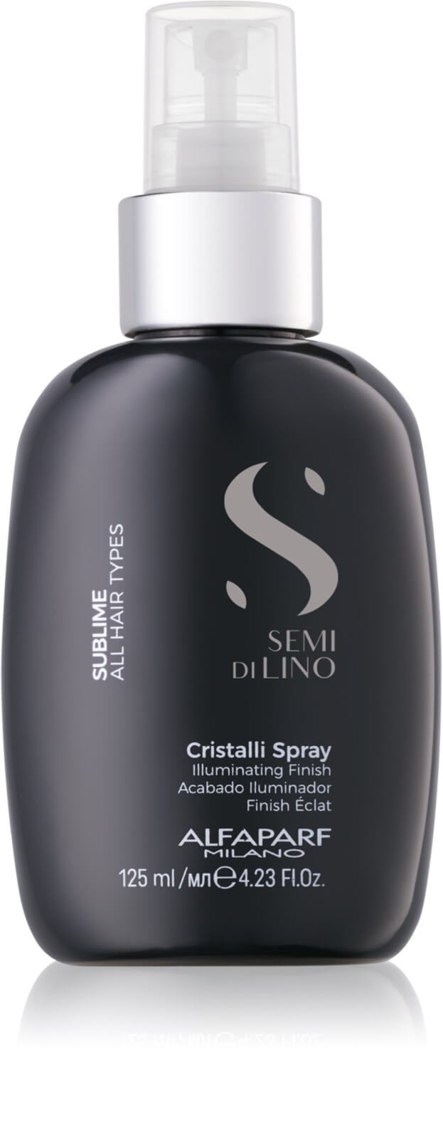 Alfaparf Milano Sprej pro lesk vlasů Semi di Lino Sublime (Cristalli Spray) 125 ml