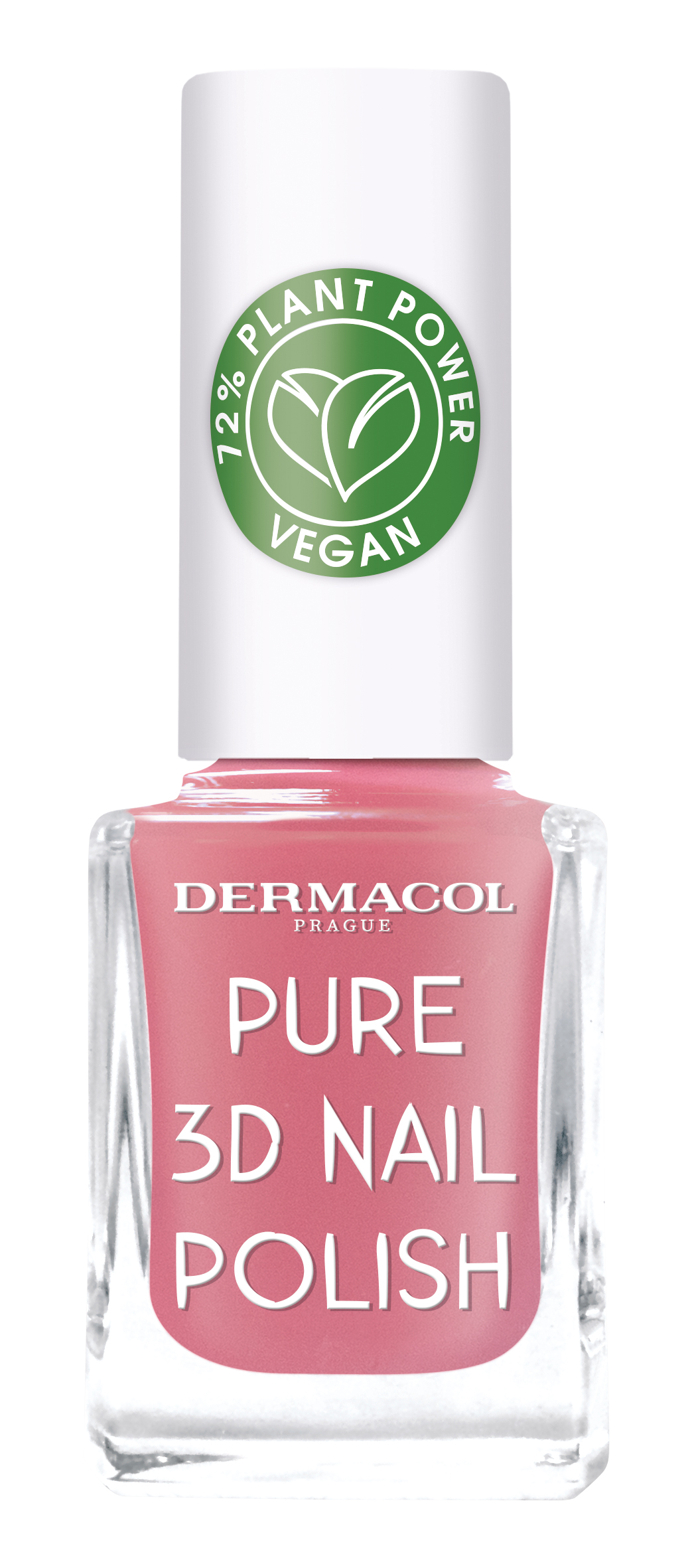 Dermacol Přírodní lak na nehty Pure 3D (Nail Polish) 11 ml 03 Fresh Blossom