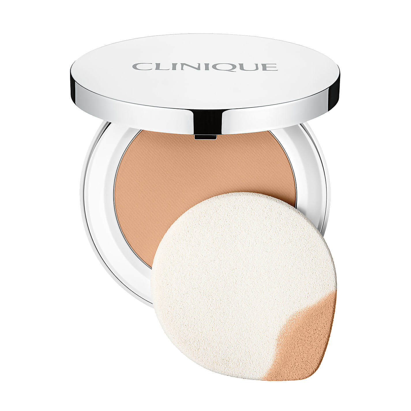 Clinique Hydratační pudrový make-up a korektor v jednom (Beyond Perfecting Powder Foundation + Concealer) 14,5 g 07 Cream Chamois