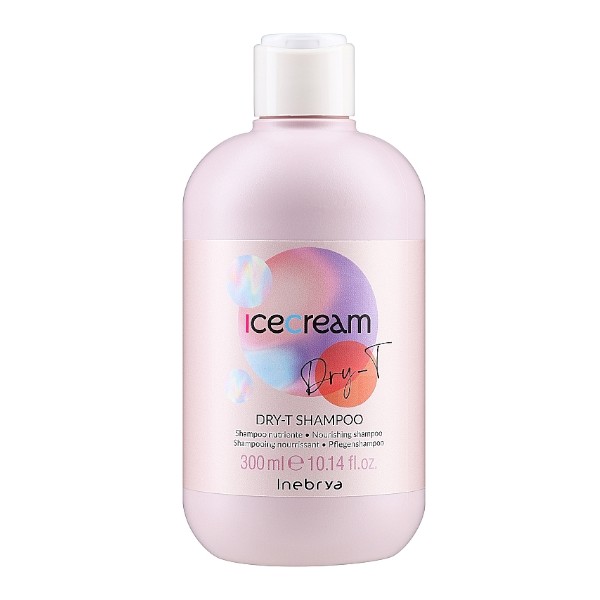 Inebrya Hydratační šampon pro suché a krepaté vlasy Ice Cream Dry-T (Shampoo) 1000 ml