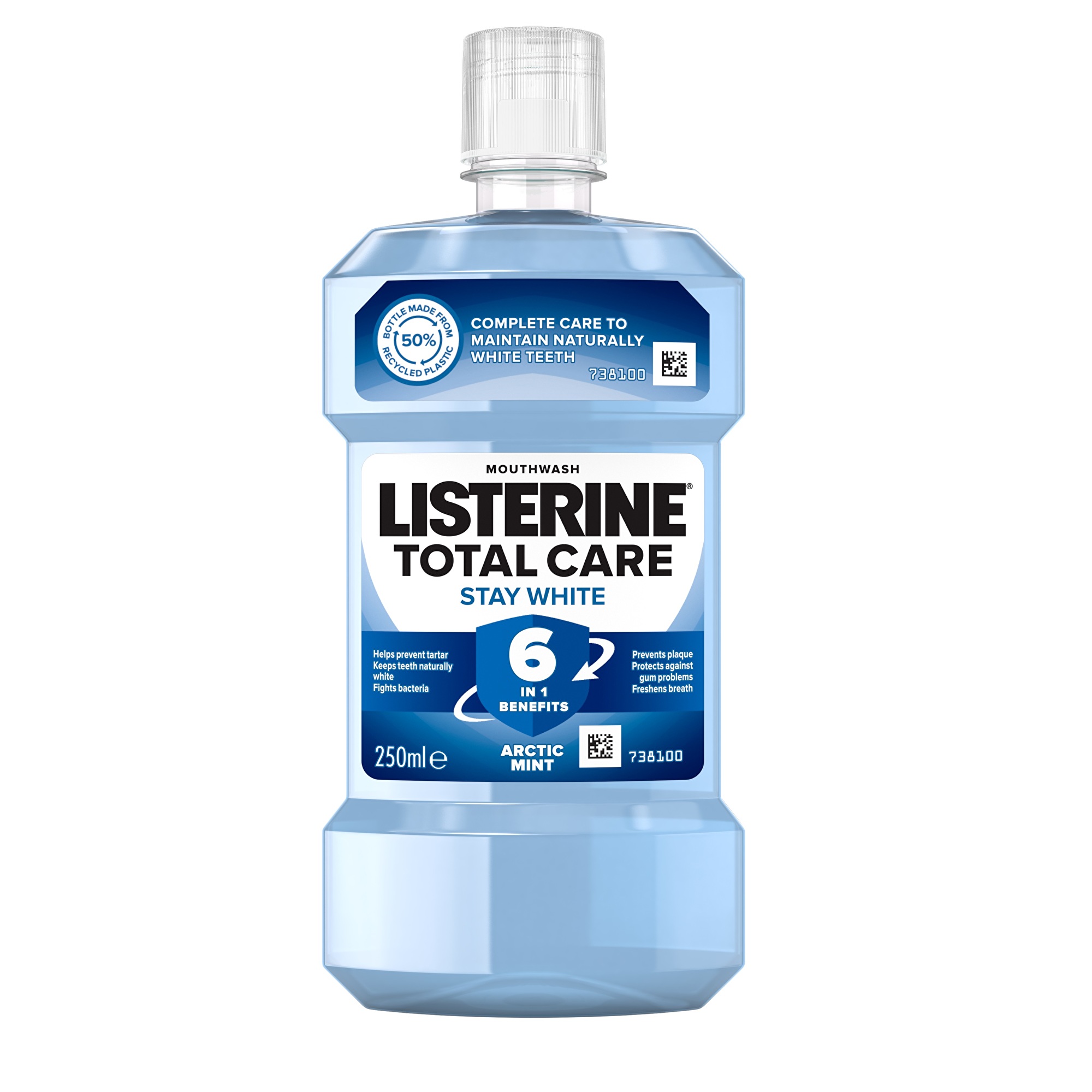 Listerine Ústní voda s bělicím účinkem Total Care Stay White 500 ml