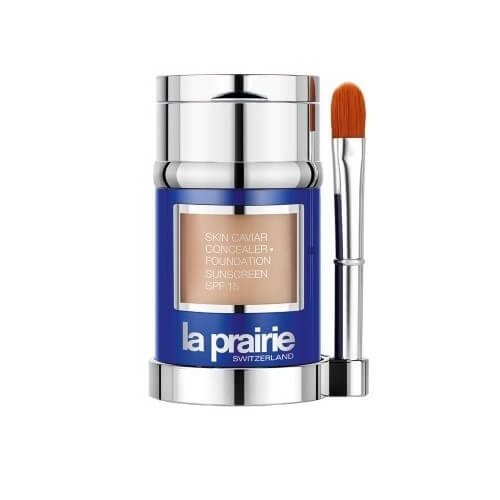 La Prairie Luxusní tekutý make-up s korektorem SPF 15 (Skin Caviar Concealer Foundation) 30 ml + 2 g Almond Beige