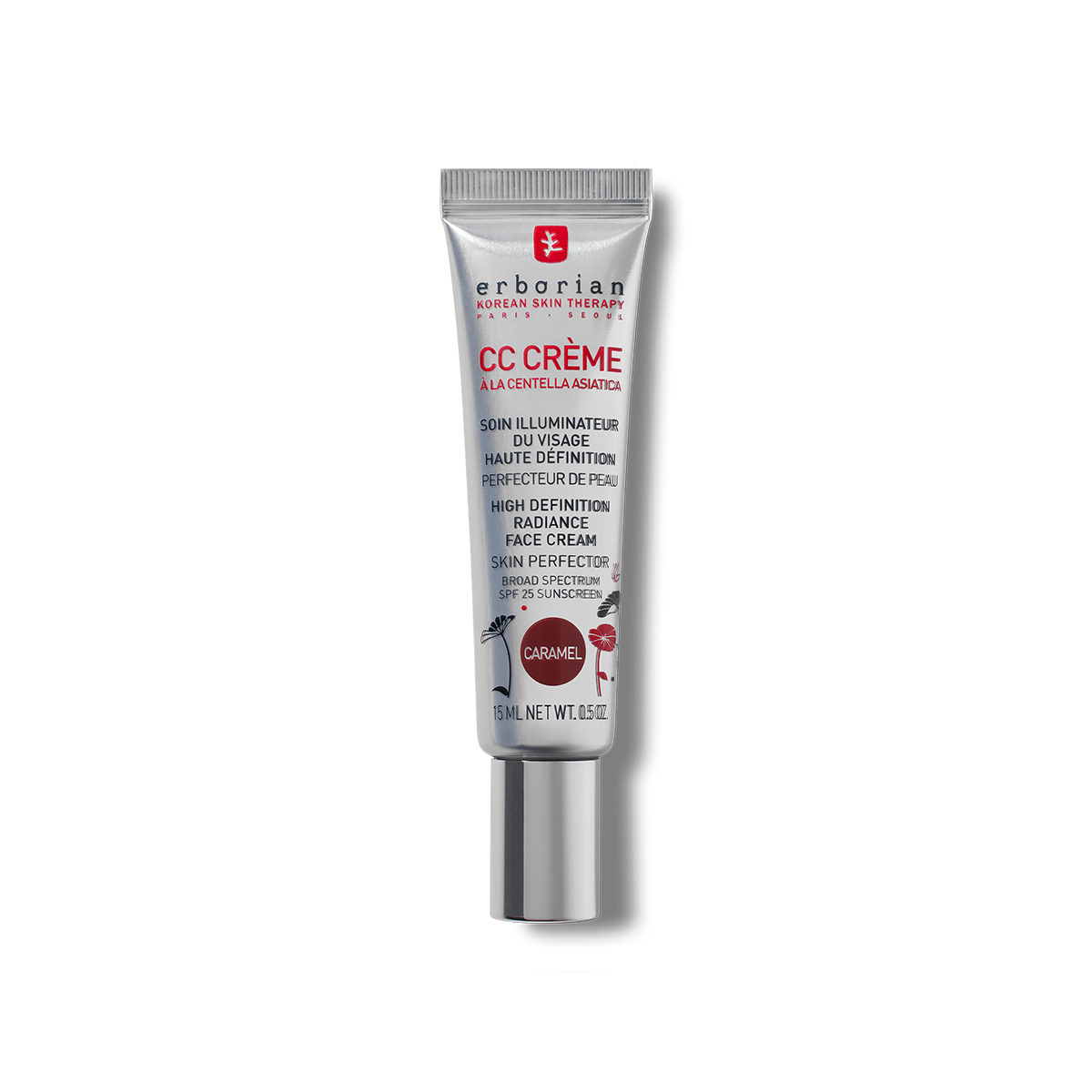 Erborian Rozjasňující CC krém (High Definition Radiance Face Cream) 15 ml Caramel