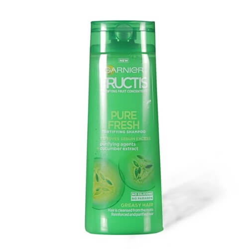 Garnier Posilující šampon na rychle se mastící vlasy Fructis (Pure Fresh Strengthening Shampoo) 400 ml