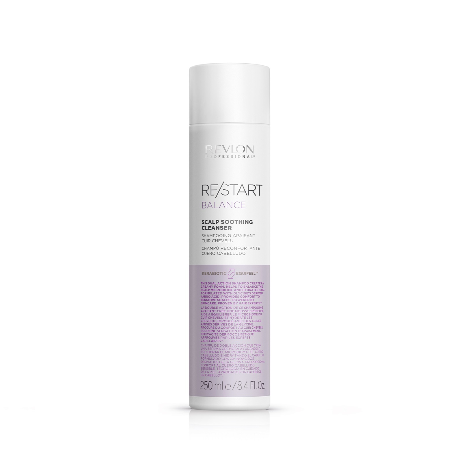 Revlon Professional Zklidňující šampon pro citlivou pokožku hlavy Restart Balance (Scalp Soothing Cleanser) 250 ml