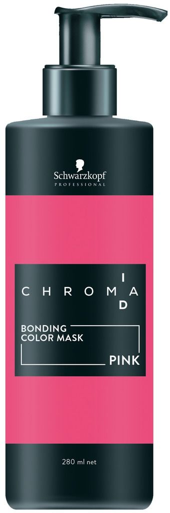 Schwarzkopf Professional Intenzívna farbiaca maska na vlasy Chroma ID (Intense Bonding Color Mask) 280 ml Pink