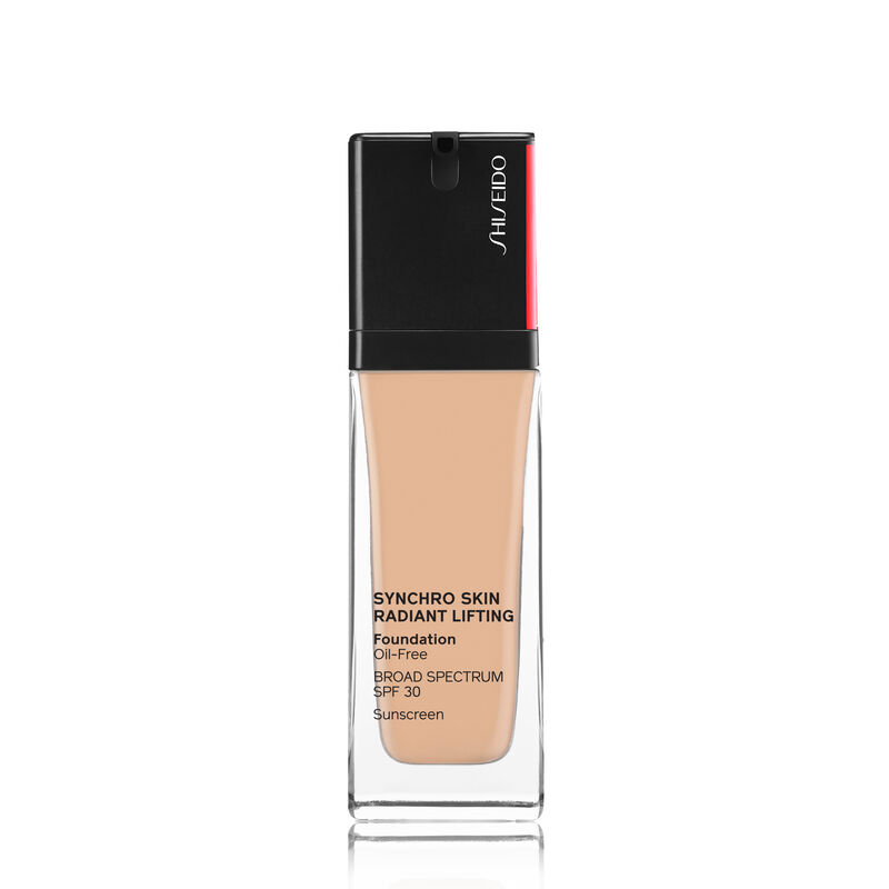 Shiseido Rozjasňující liftingový make-up SPF 30 (Synchro Skin Radiant Lifting Foundation) 30 ml 220 Linen