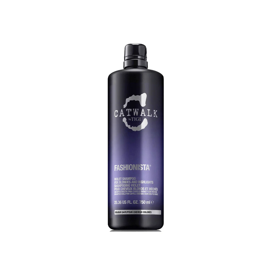 Tigi Šampon pro blond a melírované vlasy Catwalk Fashionista (Violet Shampoo) 750 ml
