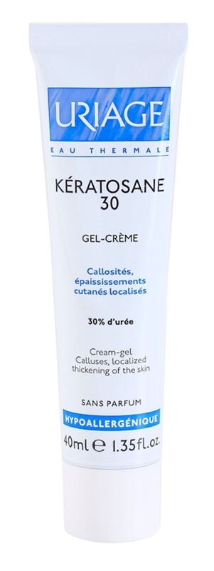 Uriage Zvláčňující gelový krém Kératosane 30 (Cream Gel) 75 ml