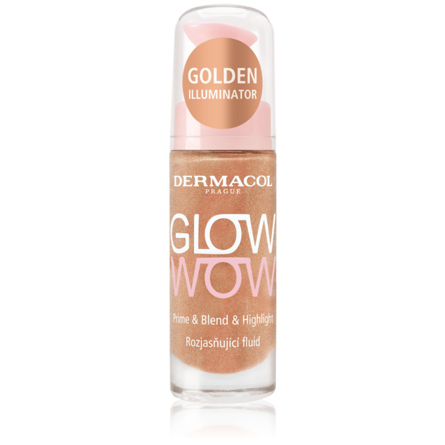 Dermacol Rozjasňující fluid Glow Wow (Prime & Blend & Highlight) 20 ml
