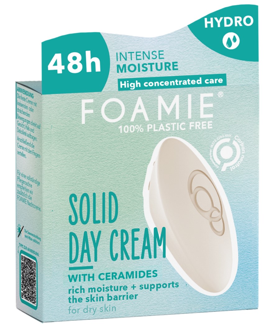 Foamie Hydratační denní krém pro suchou pleť Hydro (Solid Day Cream) 35 g