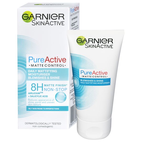 Garnier Zmatňující hydratační krém pro smíšenou až mastnou pleť SkinActive Pure Active (Mattifying Moisturiser) 50 ml