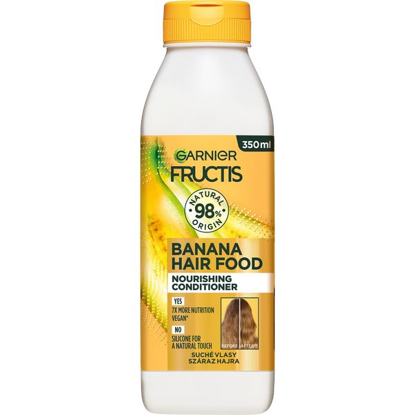 Garnier Vyživující kondicionér pro suché vlasy Fructis Hair Food (Banana Nourishing Conditioner) 350 ml