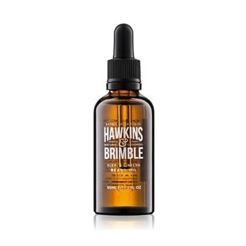 Hawkins & Brimble Vyživujúci olej na fúzy a fúzy (Elemi & Ginseng Beard Oil) 50 ml