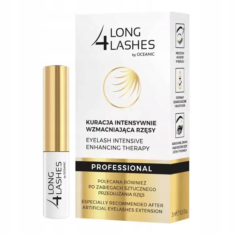 Long 4 Lashes Intenzivní kúra pro posílení řas (Eyelash Intensive Enhancing Therapy) 3 ml