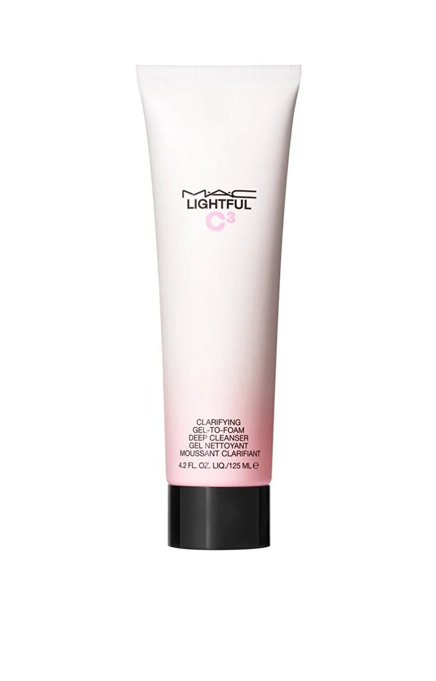MAC Cosmetics Hloubkově čisticí pleťový gel Lightful C³ (Clarifying Gel-to-Foam Deep Cleanser) 125 ml