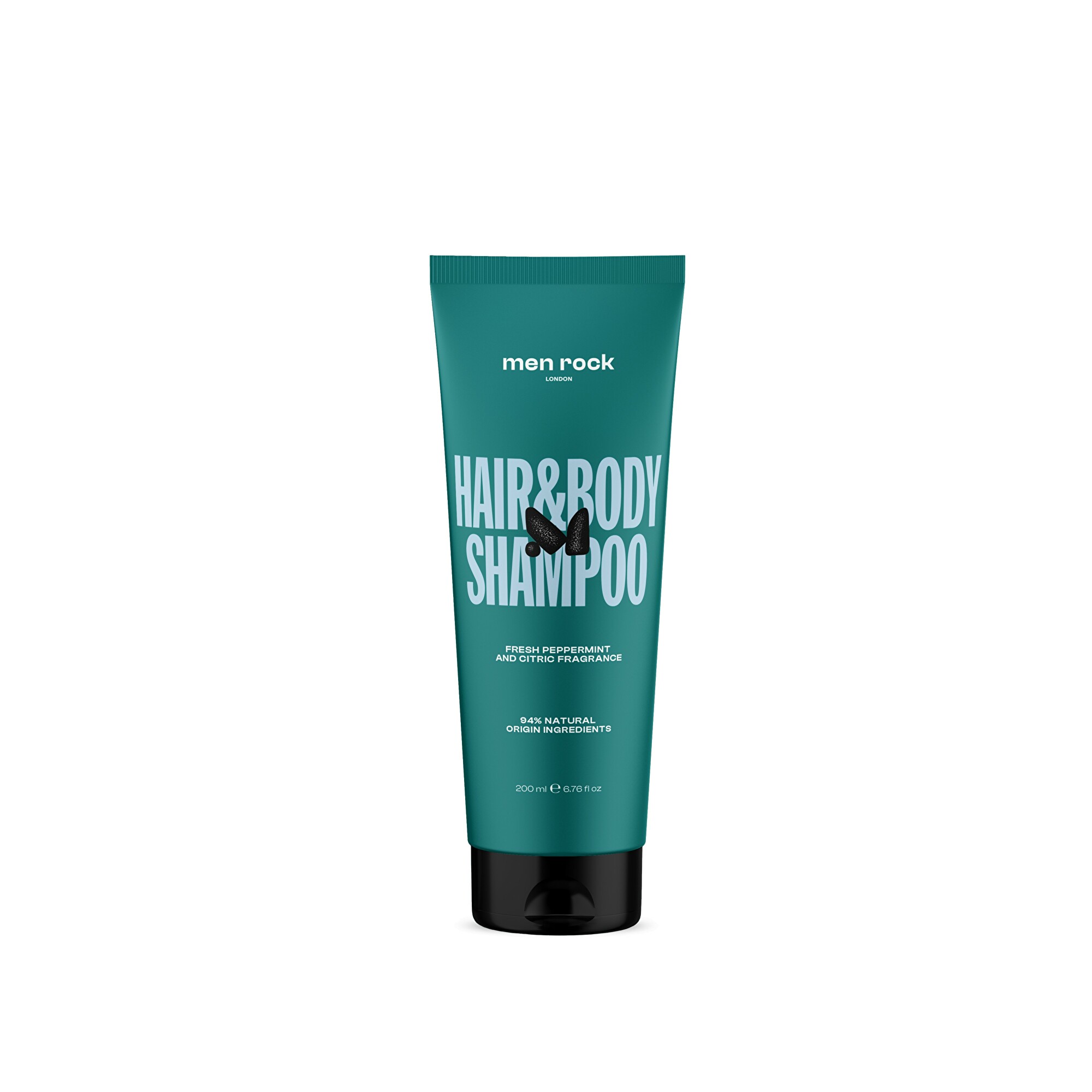 Men Rock London Tělový a vlasový šampon (Hair & Body Shampoo) 200 ml