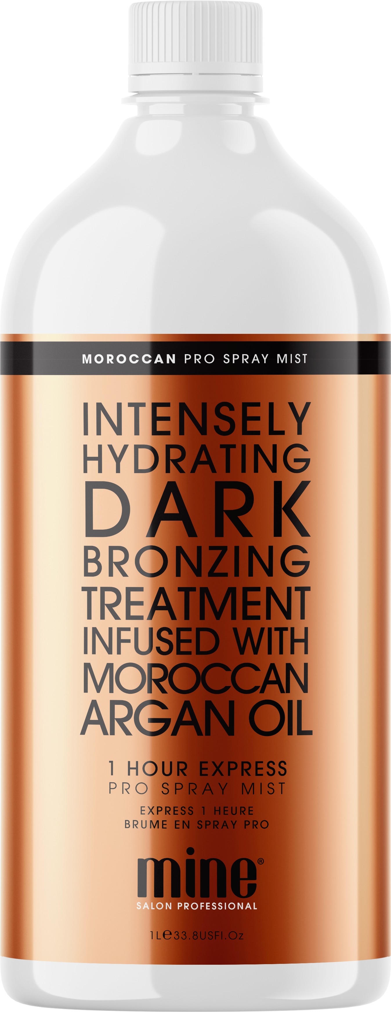 Minetan Samoopalovací nástřiková tekutina Moroccan Pro Spray Mist 1000 ml