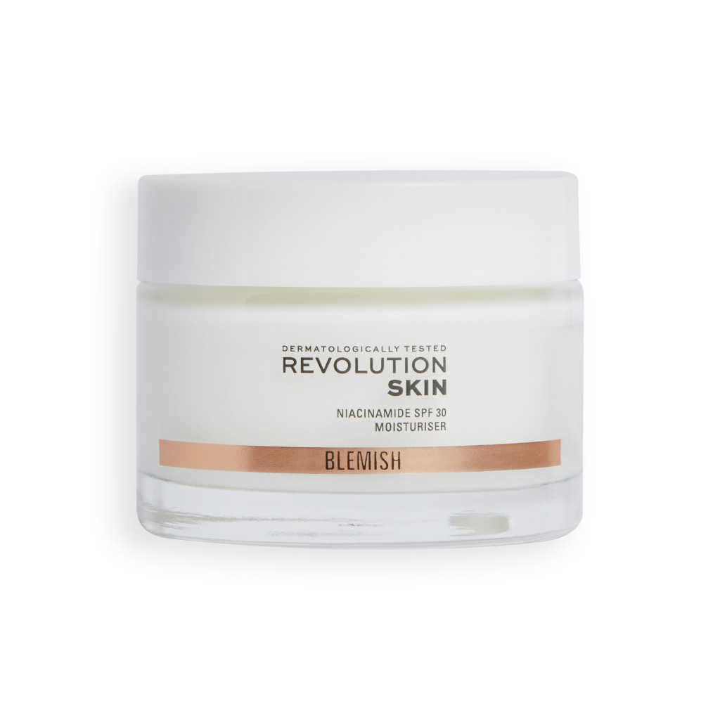 Revolution Skincare Denní krém pro normální až mastnou pleť Revolution Skincare (Moisture Cream SPF 30 Normal to Oily Skin) 50 ml