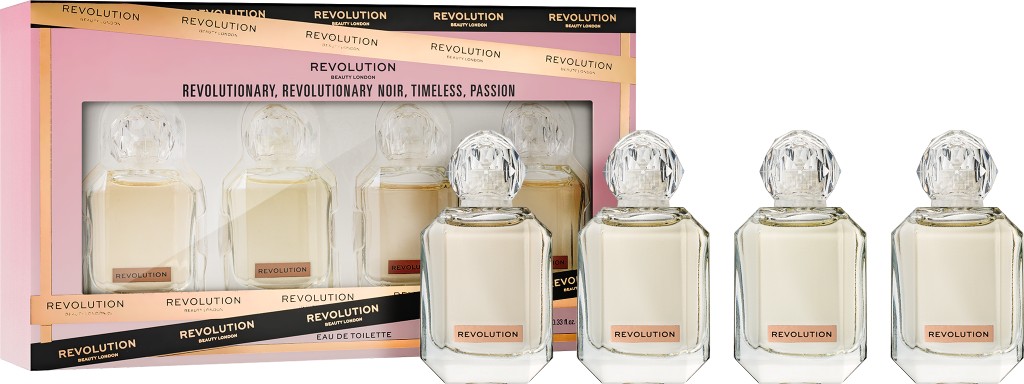 Revolution Dárková sada miniatur Discovery Fragrance Pack 4 x 10 ml