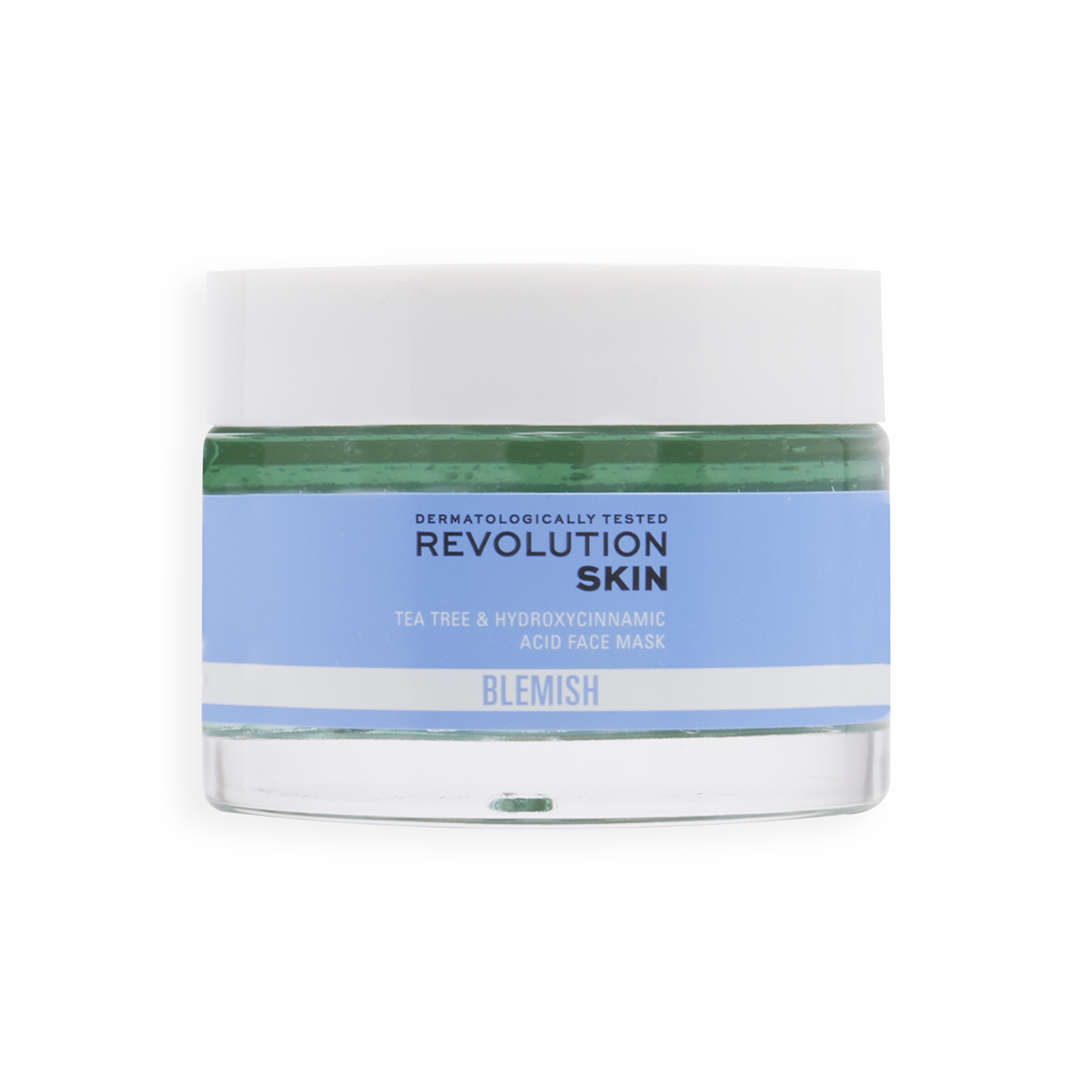 Revolution Skincare Maska pro mastnou pleť Blemish (Tea Tree & Hydroxycinnamic Acid Gel Mask) 50 ml
