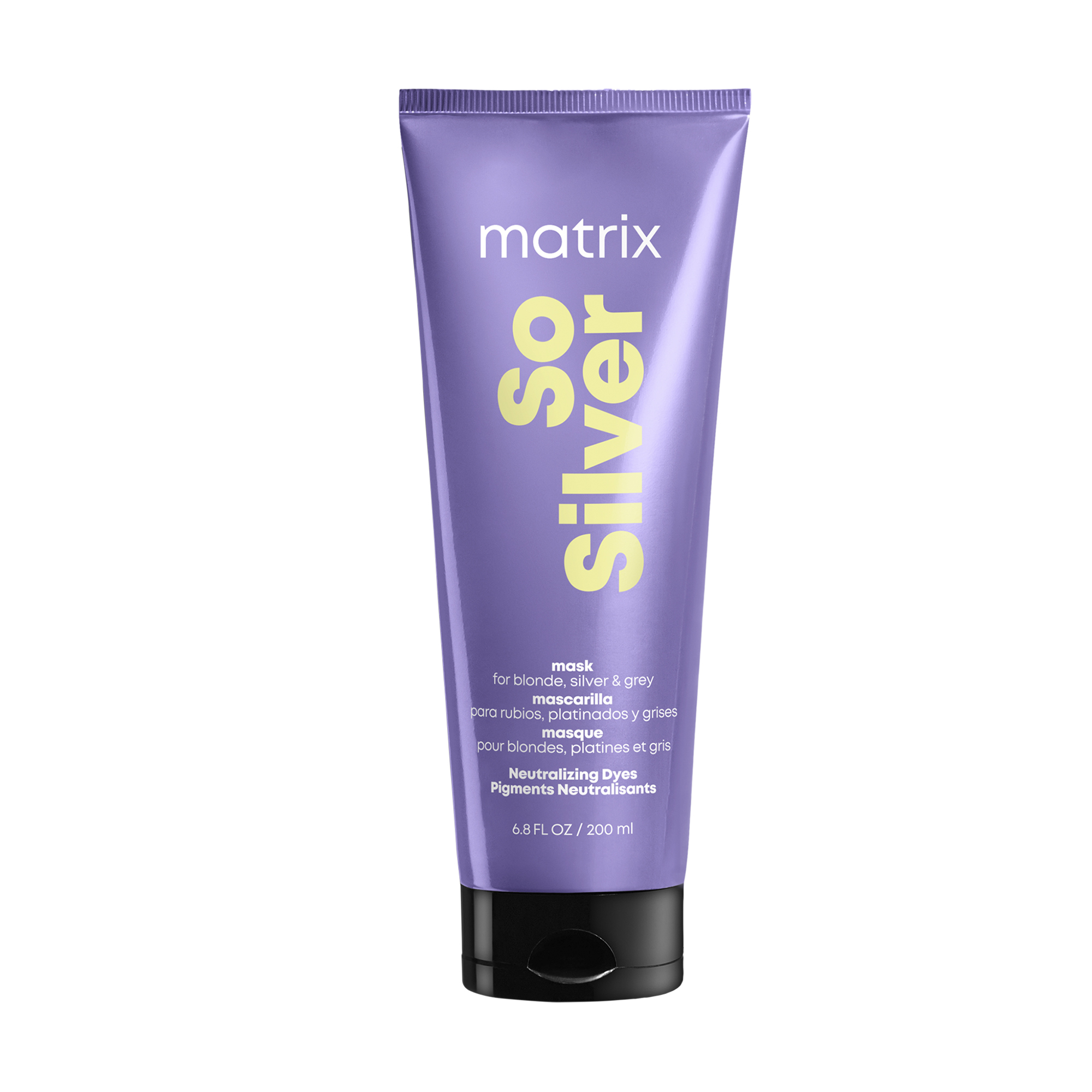 Matrix Total Results So Silver ( Color Obsessed Triple Power Mask) pre blond až platinové vlasy 200 ml