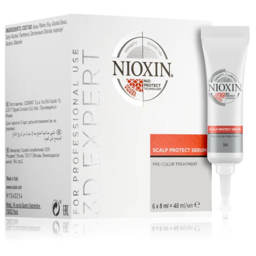 Nioxin Bezoplachové sérum pre ochranu pokožky 3D Expert (Scalp Protect Serum) 6 x 8 ml